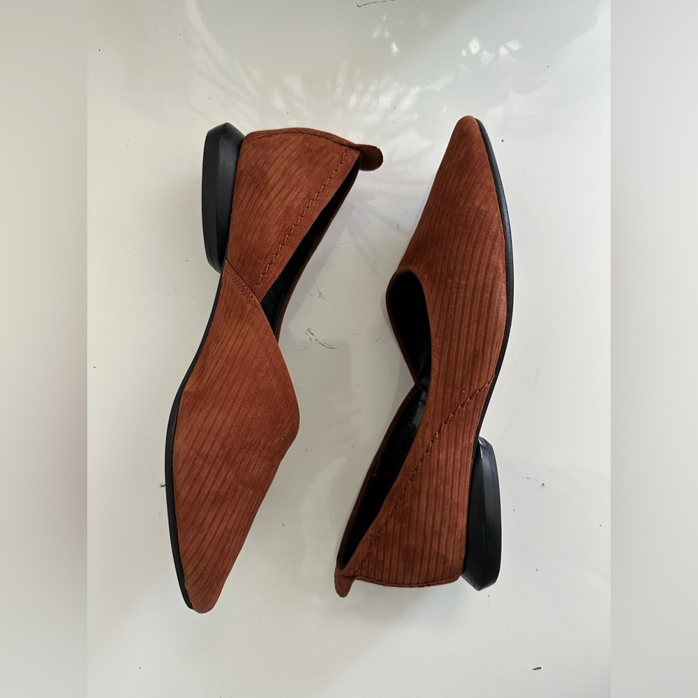 Yuko imanishi+ Low pumps Brown  Suede Size 37 /US 7 Minimalist